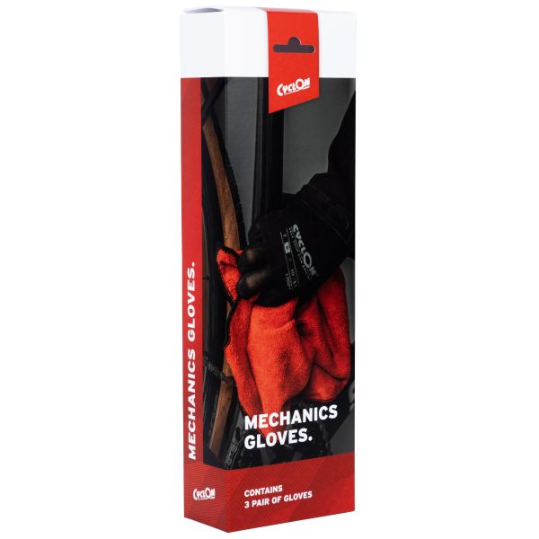 Guantes de montaje Cyclon M10 Amarillo (20 pares)