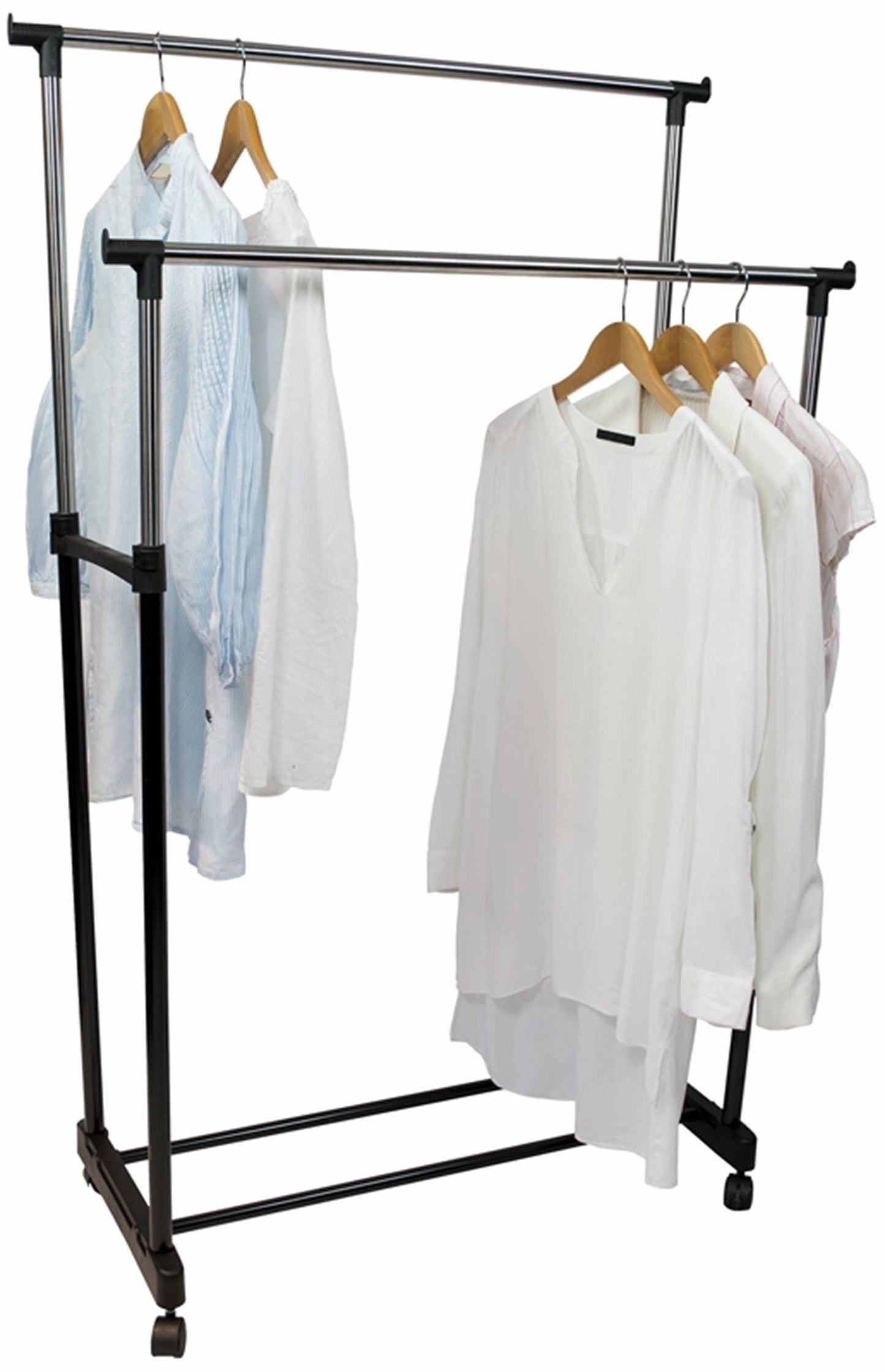 Perchero doble 145x43x160cm