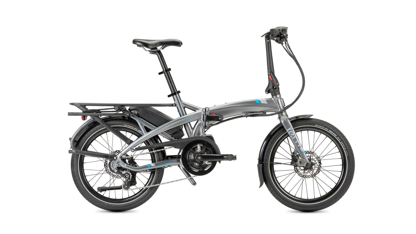 Bike plegable de Tern Electric Vectron P7i (#1) Ebike Vectron P7i 7sp Gunmetal Gray