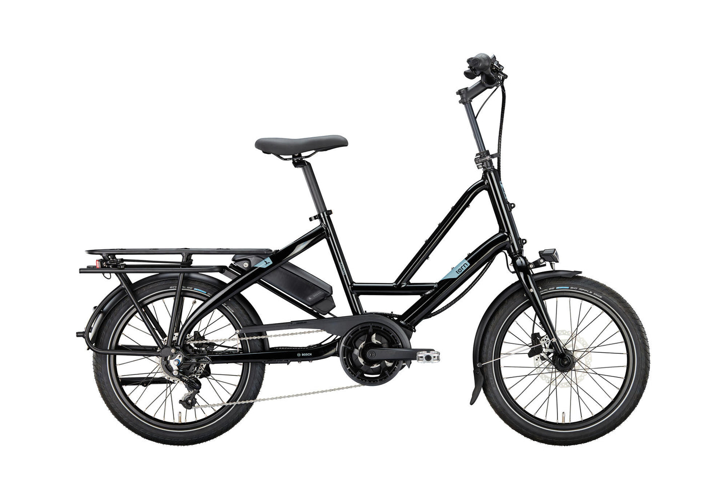 Bici compatta elettrica sterna rapida hul p5i (#1) ebike veloce hul p5i 5sp nere nimbus