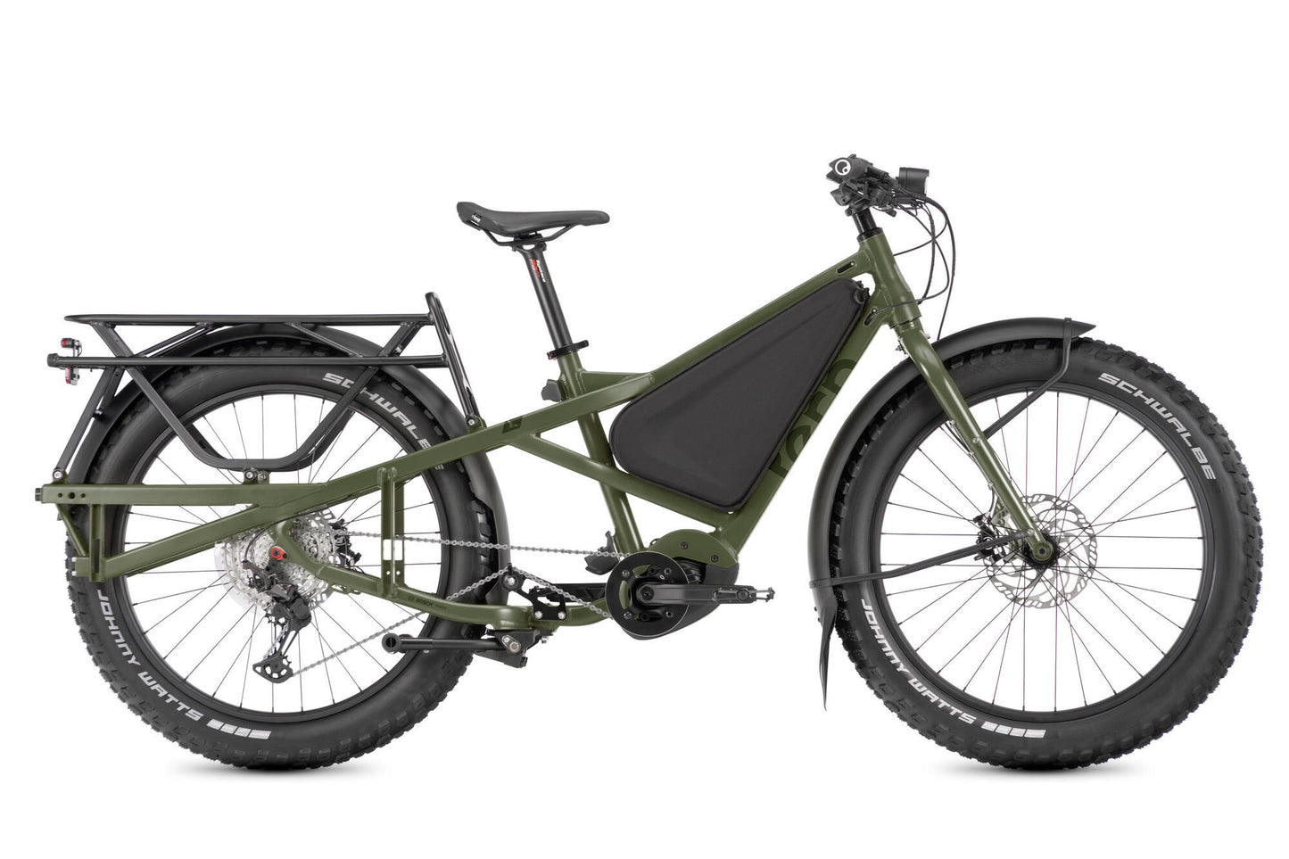 Bici di carico elettrico Tern Orox S12 (#1) Ebike Orox S12 27 46 12sp Pine Green Matt