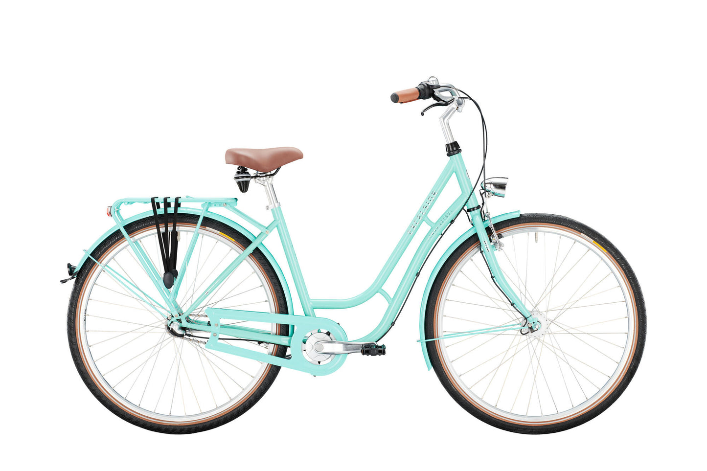 Excelsior Stadsfiets Swan-Retro (#1) Bike eccelle. Swan-Retro 28 53 7sp Ocean Green