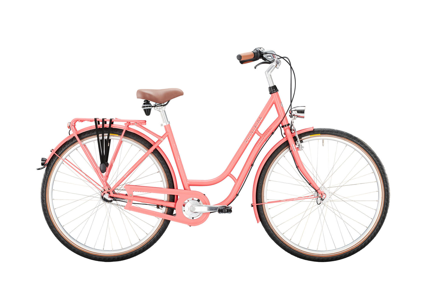 La bici da città Excelsior cigno-retrò (n. 1) eccelle. cigno-retrò 28 48 3sp rosé opaco