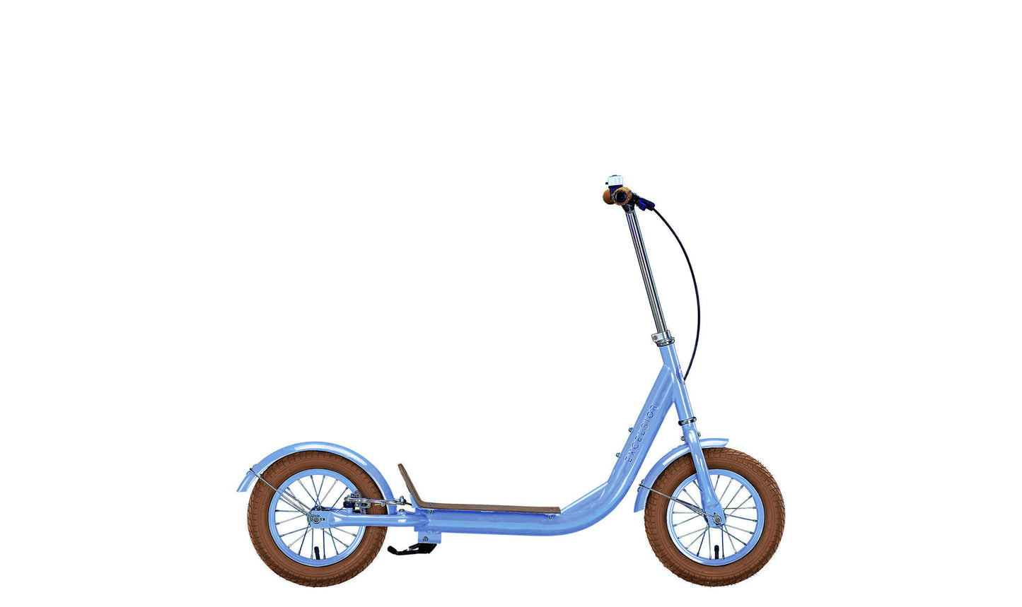 Excelsior Step Retro Scooter (#1) Scooter Excel. Blu grigio retrò