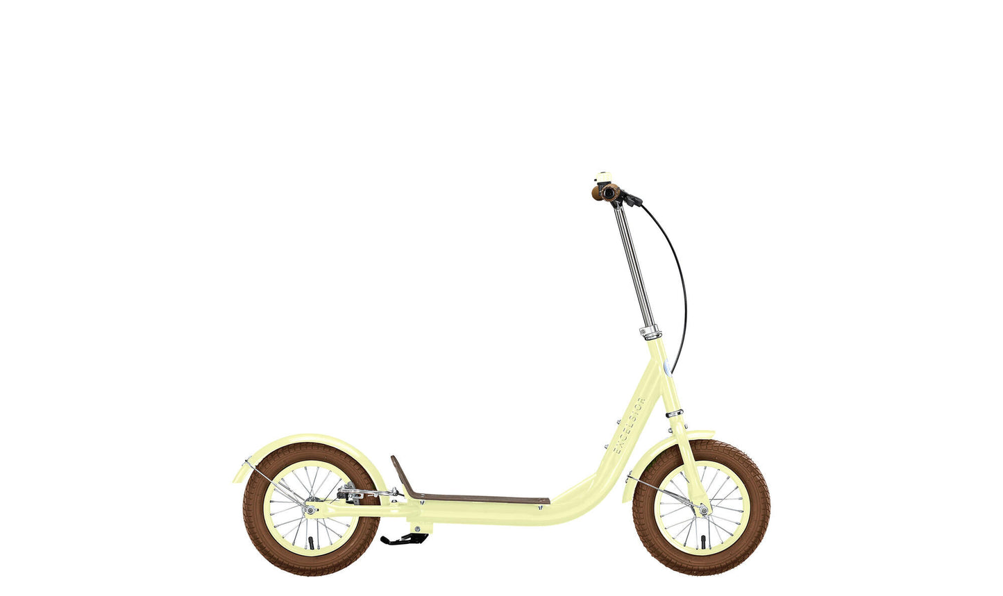 Excelsior Step Retro Scooter (#1) Scooter Excel. Giallo chiaro retrò