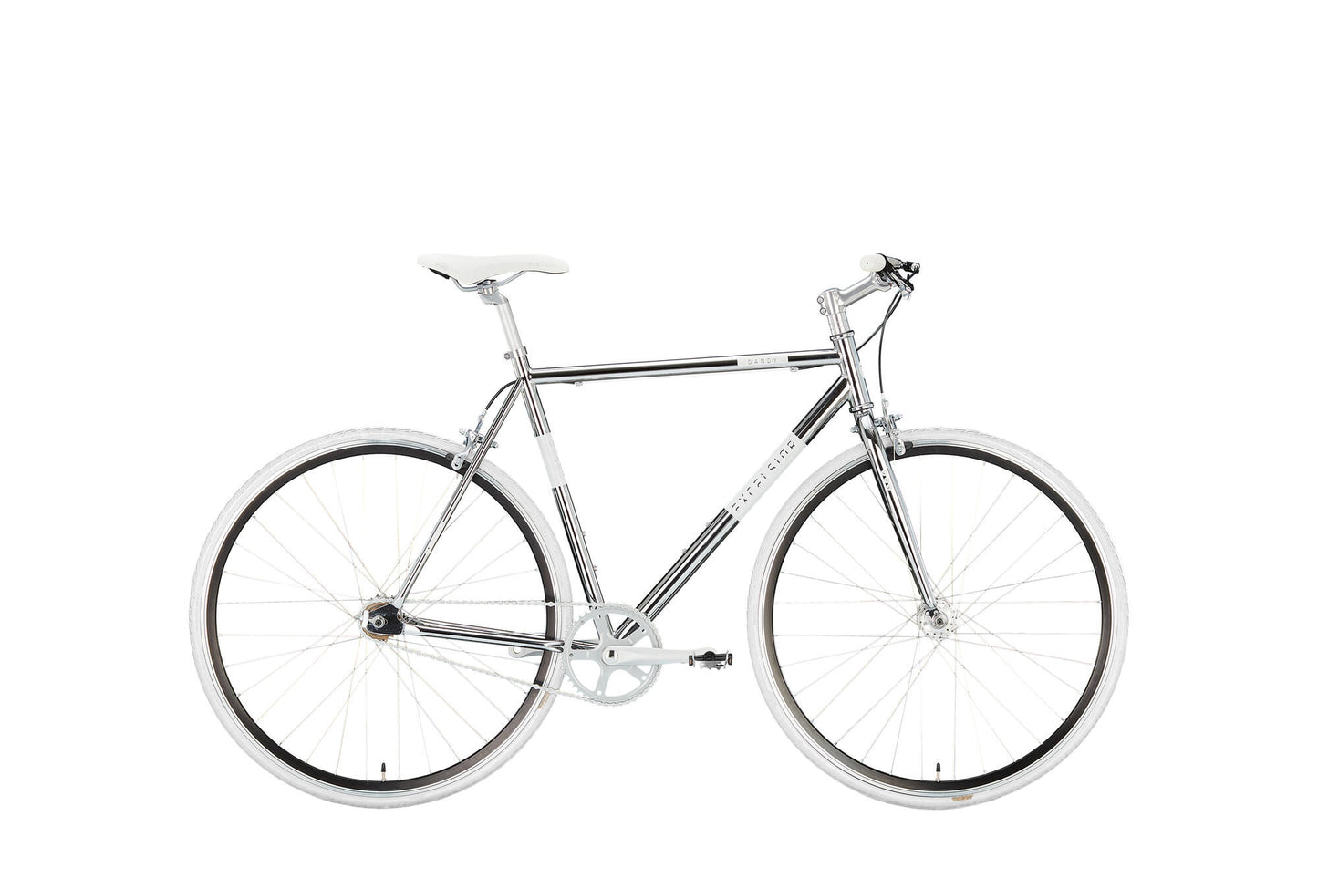 Excelsior Singlespeed Dandy (#1) bicicleta sobresale. Dandy 28 59 Diam. 1Sp Chrome
