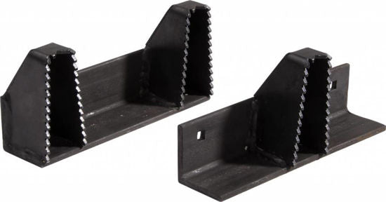 Batavia reloj de madera y abrazaderas de bloque