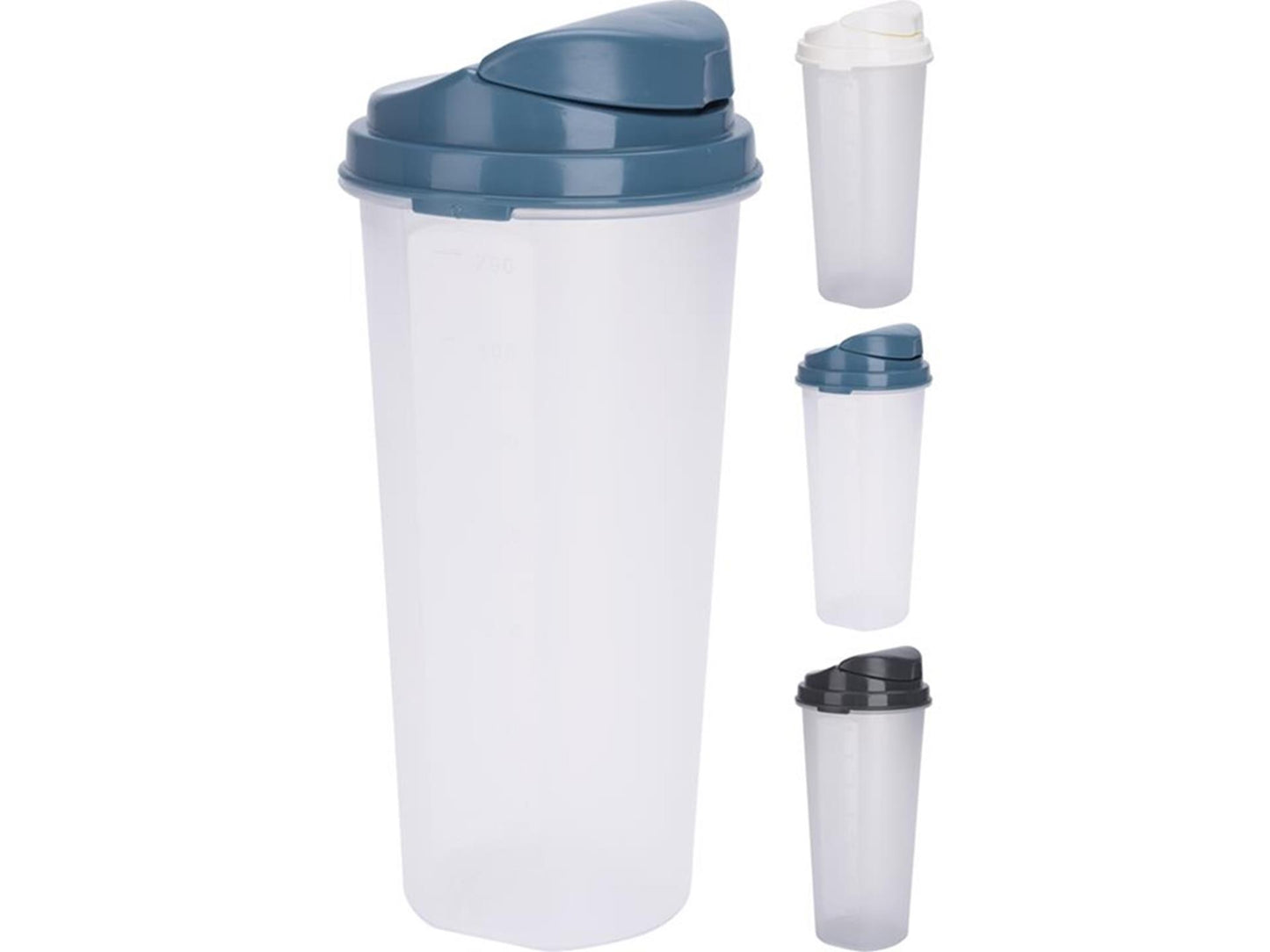 Excelente vaso mezclador para artículos para el hogar de plástico de 750 ml.