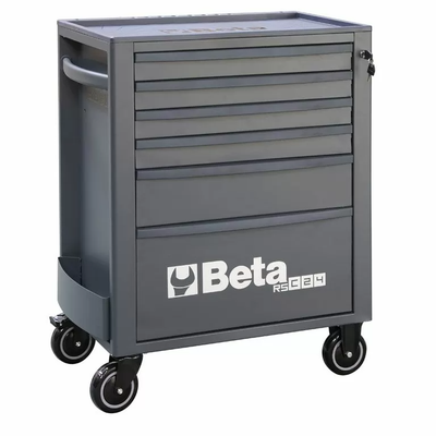 Antracite di camion per utensili beta con 6 cassetti (74x955x45cm)