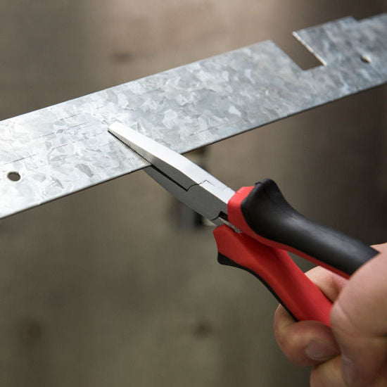 Pinza a becchi mezzotondi Connex piatta 160mm