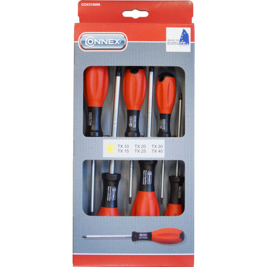 Cacciaviti torx Connex set 6 pezzi