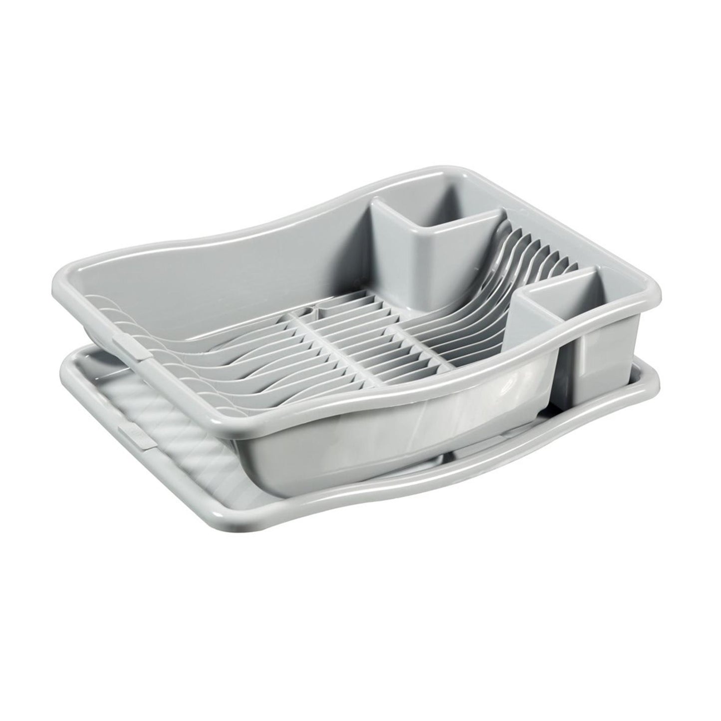 Curver Curver Drene Rack en la meseta 38x29x8.5 cm de gris claro