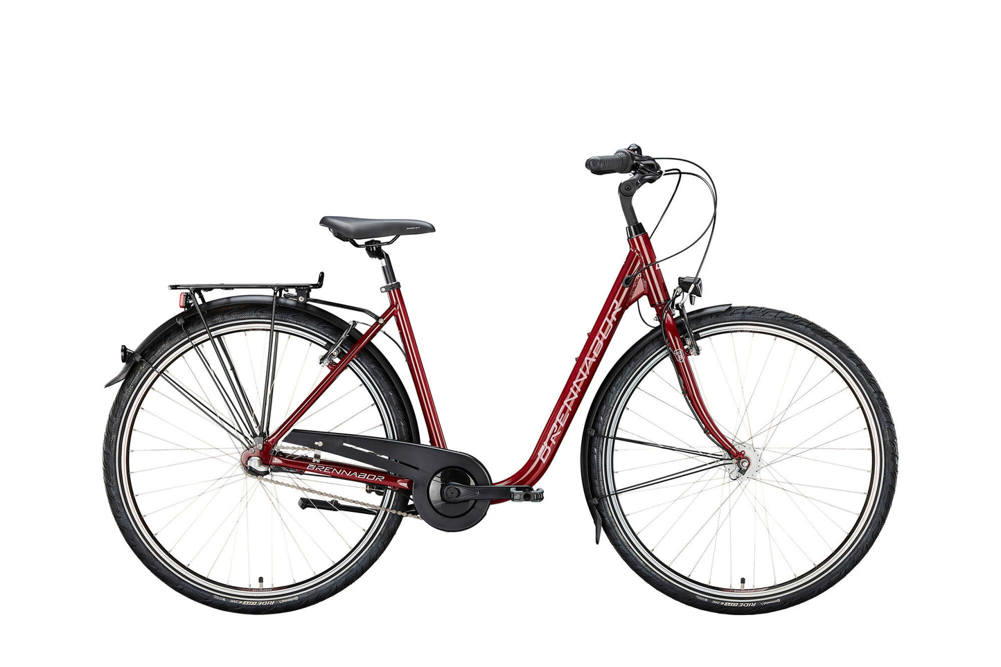 Bicicleta urbana Brennabor c-20 mod. Bicicleta 24 city c-20 28 50 deep 3v.rosa roja