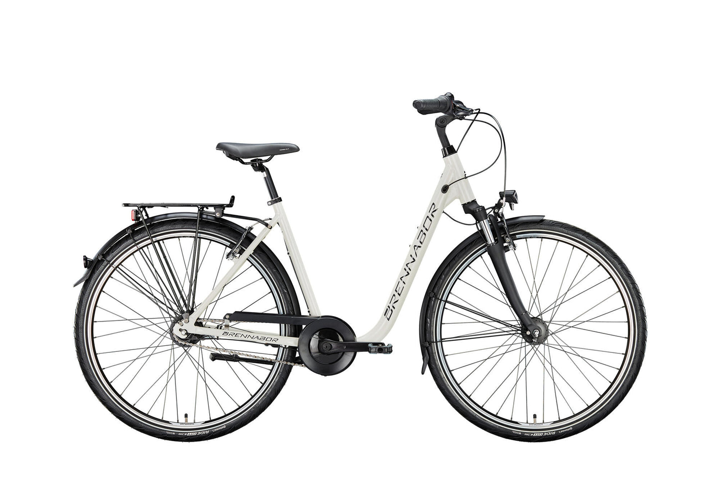 Bicicleta urbana Brennabor c-30 mod. 24 moto ciudad c-30 28 55 profunda 8v. blanconegro