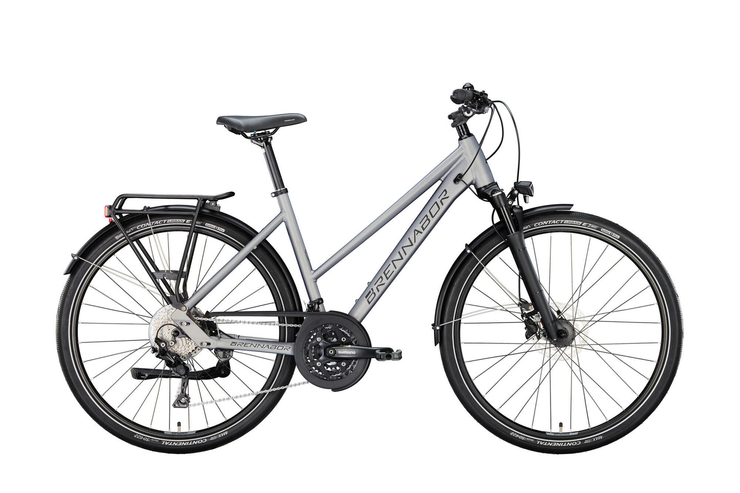 Brennabor Trekking Bike T-62 Mod. 24 bici trekking T-62 28 55 scale. 30sp. Nero grigio