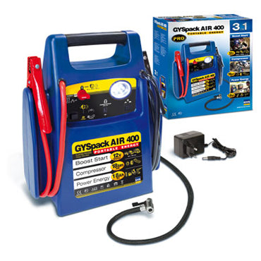 Gys gyspack air 400 aiuto all'avviamento | compressore | Alimentatore 12 volt - 5192026322