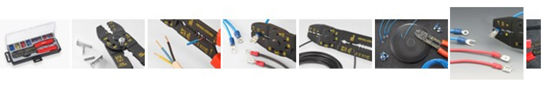 Pinze per capicorda Connex set 50 pezzi