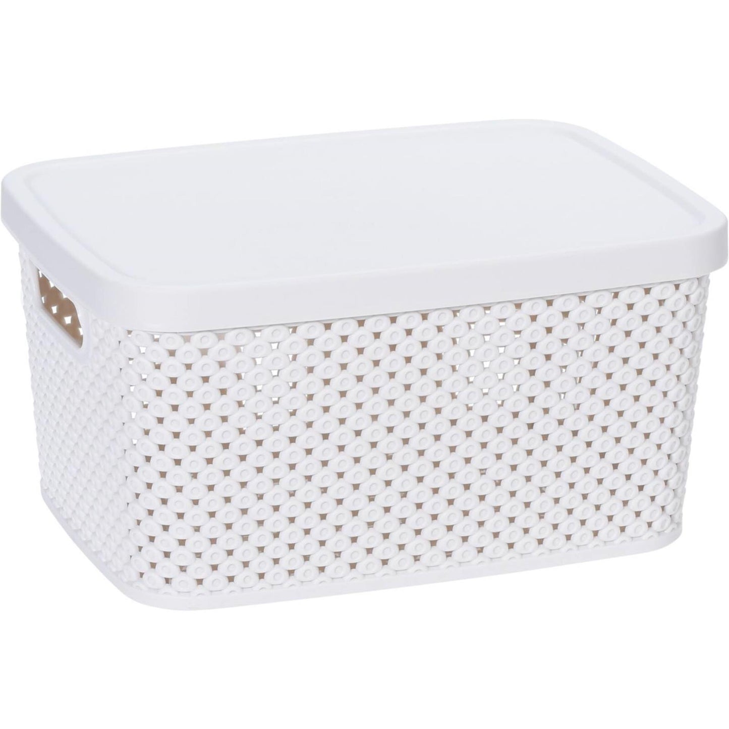 Caja de almacenamiento miscelánea con tapa de 22 cm diferentes versiones