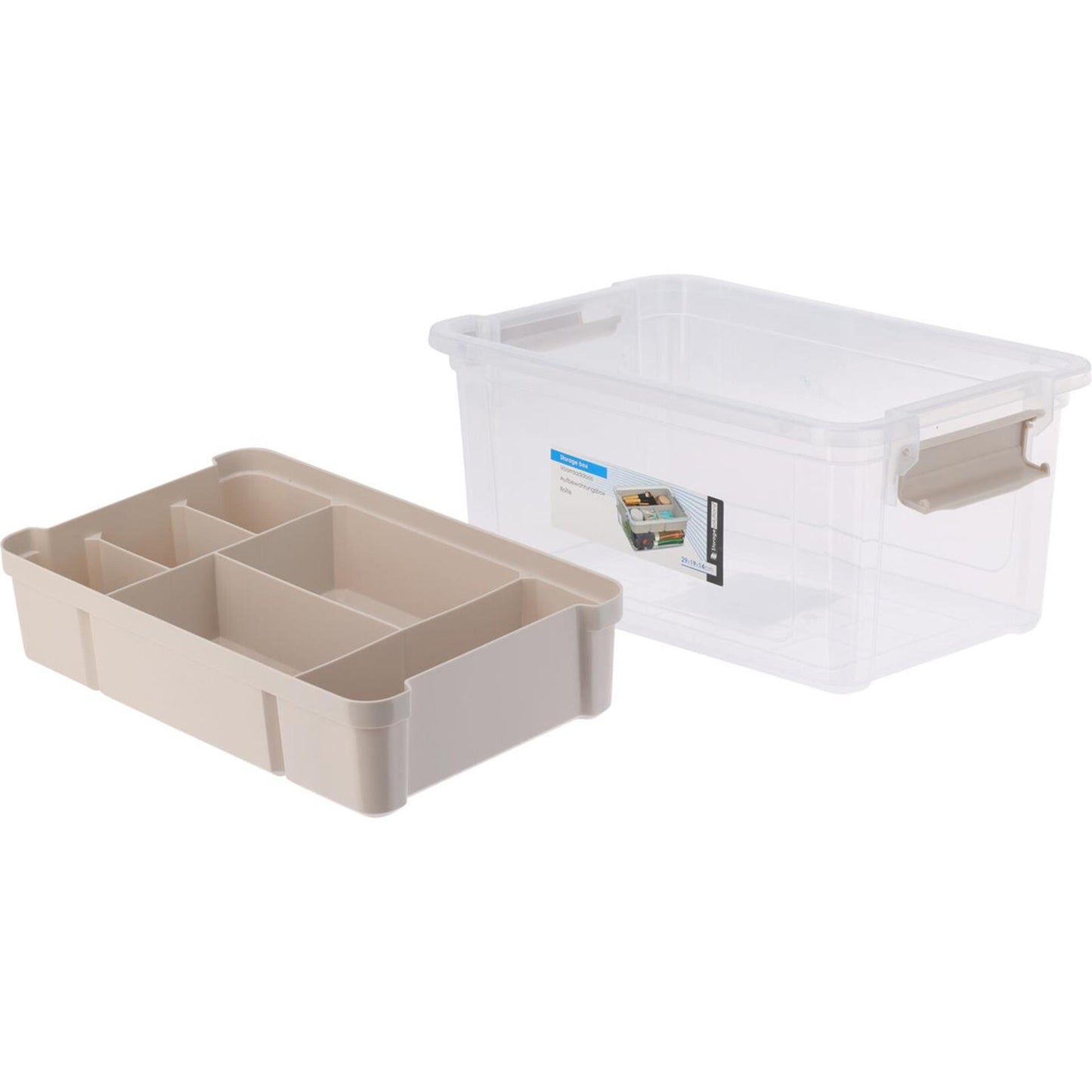 Soluzioni per riporre contenitori in plastica con inserto 5l