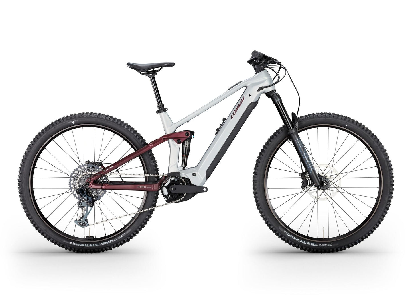 Conway mtb elettrica sospensione completa xyron st 6.0 (#1) ebike conw. xyron st 6.0 29 44 12sp completo sus.si vi