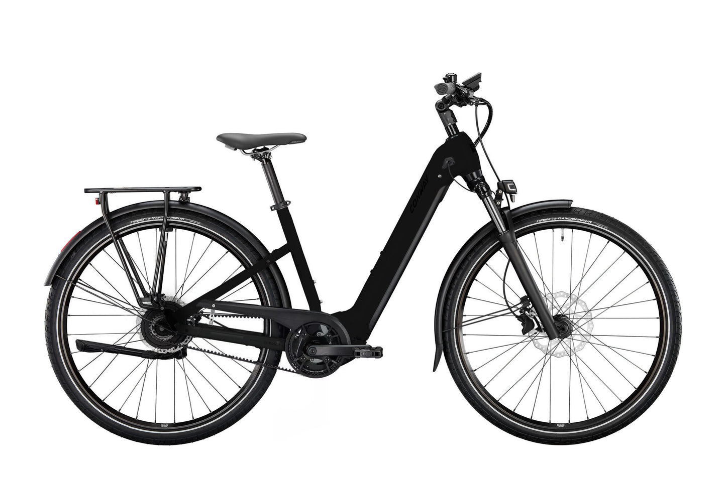CONWAY ELECTRIC TREKKING BIKE Cairon T 6.0 (#1) Ebike Con.Cairon T 6.0 28 54 Env. Wave Black