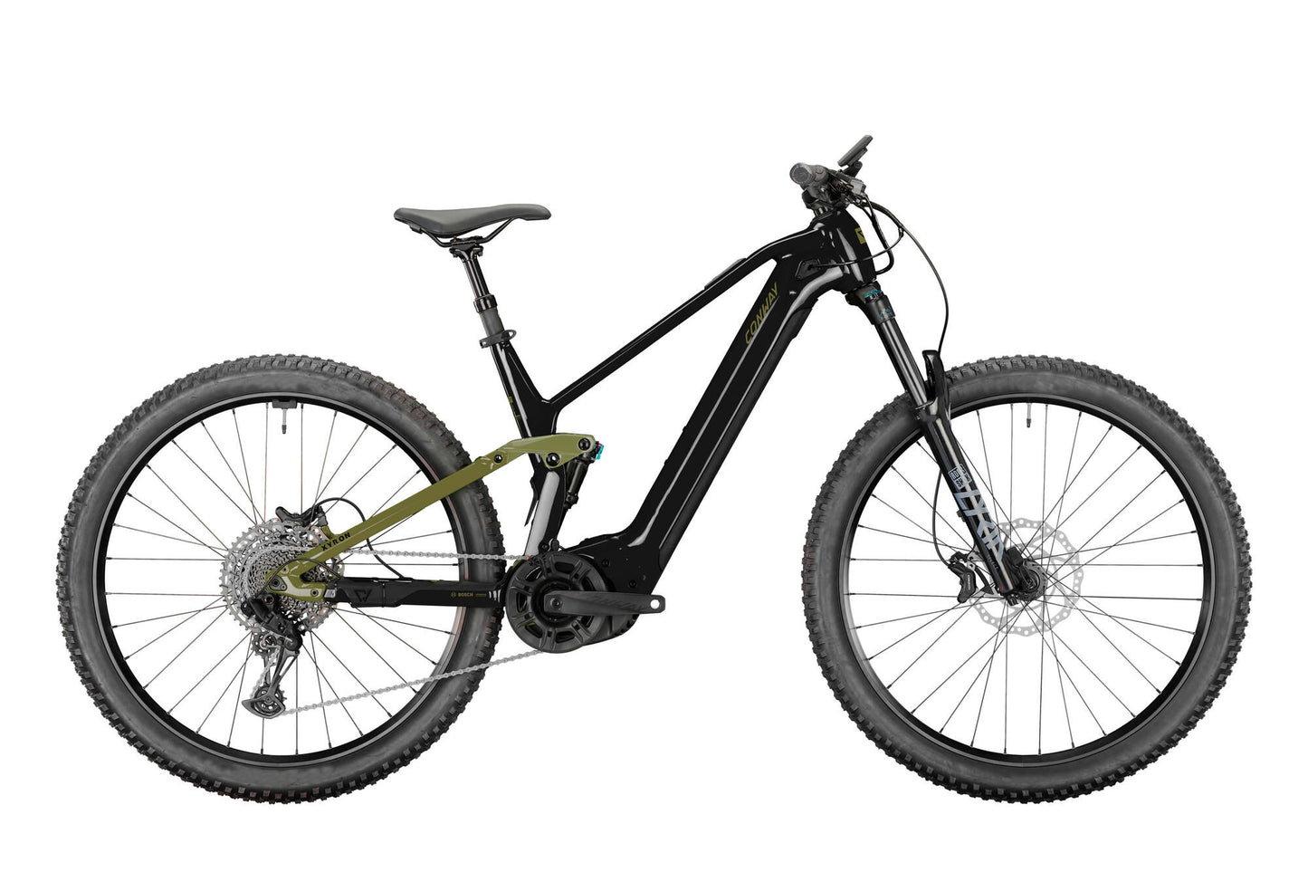 Conway Electric MTB Full Suspension Xyron S 5.0 Carbon (#1) Ebike Conw.xyron S5.0 ca. 29 27 12sp 43 bronzo bl