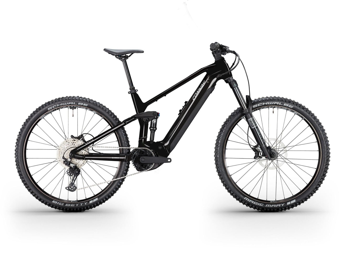 Conway mtb elettrica biammortizzata xyron st 4.0 (#1) ebike conw.xyron st 4.0 29 46 12sp full sus.black