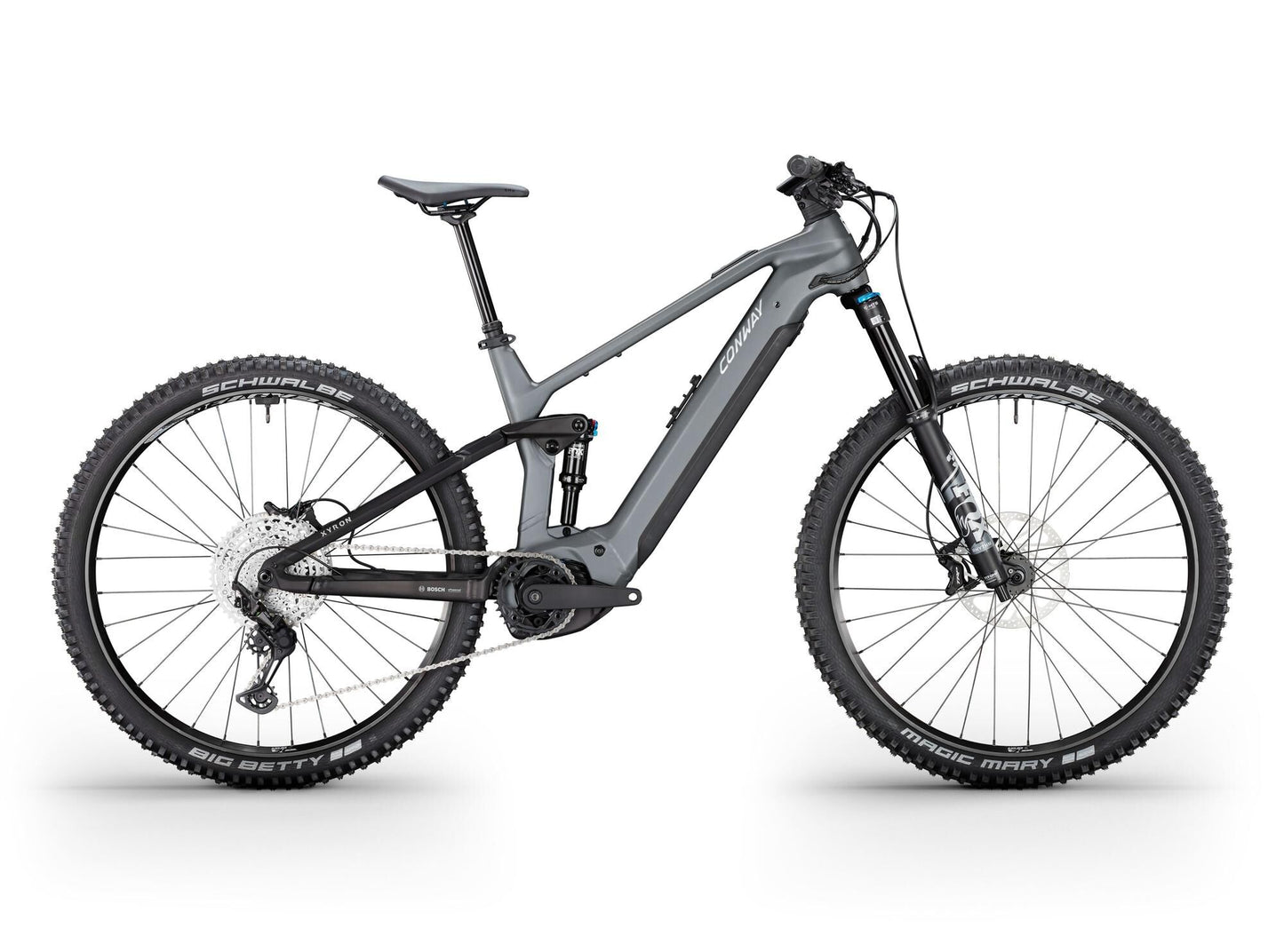 Conway mtb elettrica biammortizzata xyron st 5.0 (#1) ebike conw.xyron st 5.0 29 42 12sp full sus.gr bl
