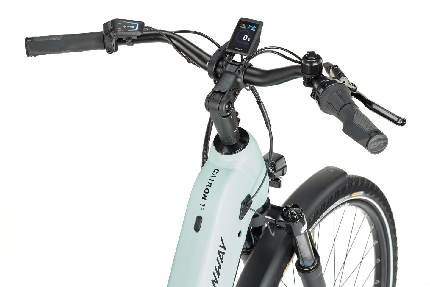 Conway Electric Trekking Bike Cairon T 4.5 (#1) Ebike Con.Cairon t 4.5 28 46 5sp menta menta