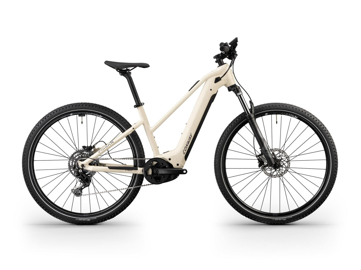 MTB eléctrica rígida conway cairon s 1.0 (#1) erad cairon s 1.0 trap. 27 xl 9gg marfil negro mate