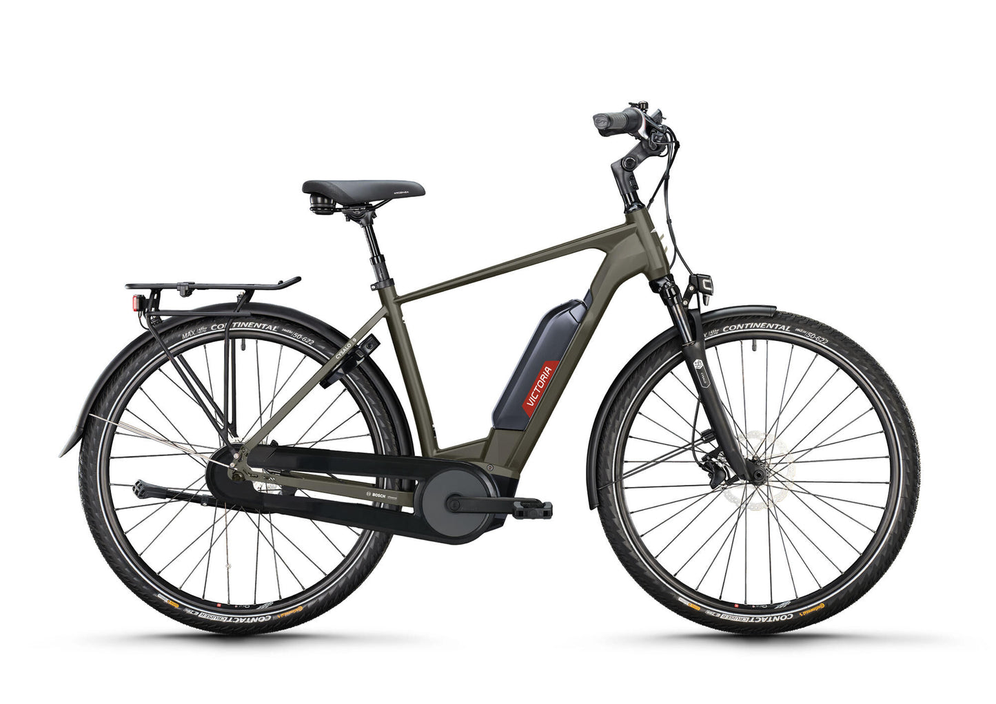 Victoria Electric Trekking Bike Cysalo 9 (#1) Ebike Vict.Cysalo 9 28 52 Diam. 7SP ANTH CALDO.