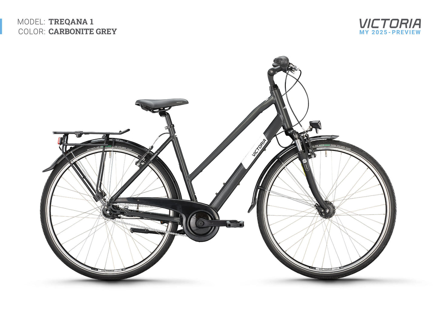 Victoria bici da trekking treqana 1 (#1) ruota treqana 1 28 50 scale. 7gg di carboidrati. grigio