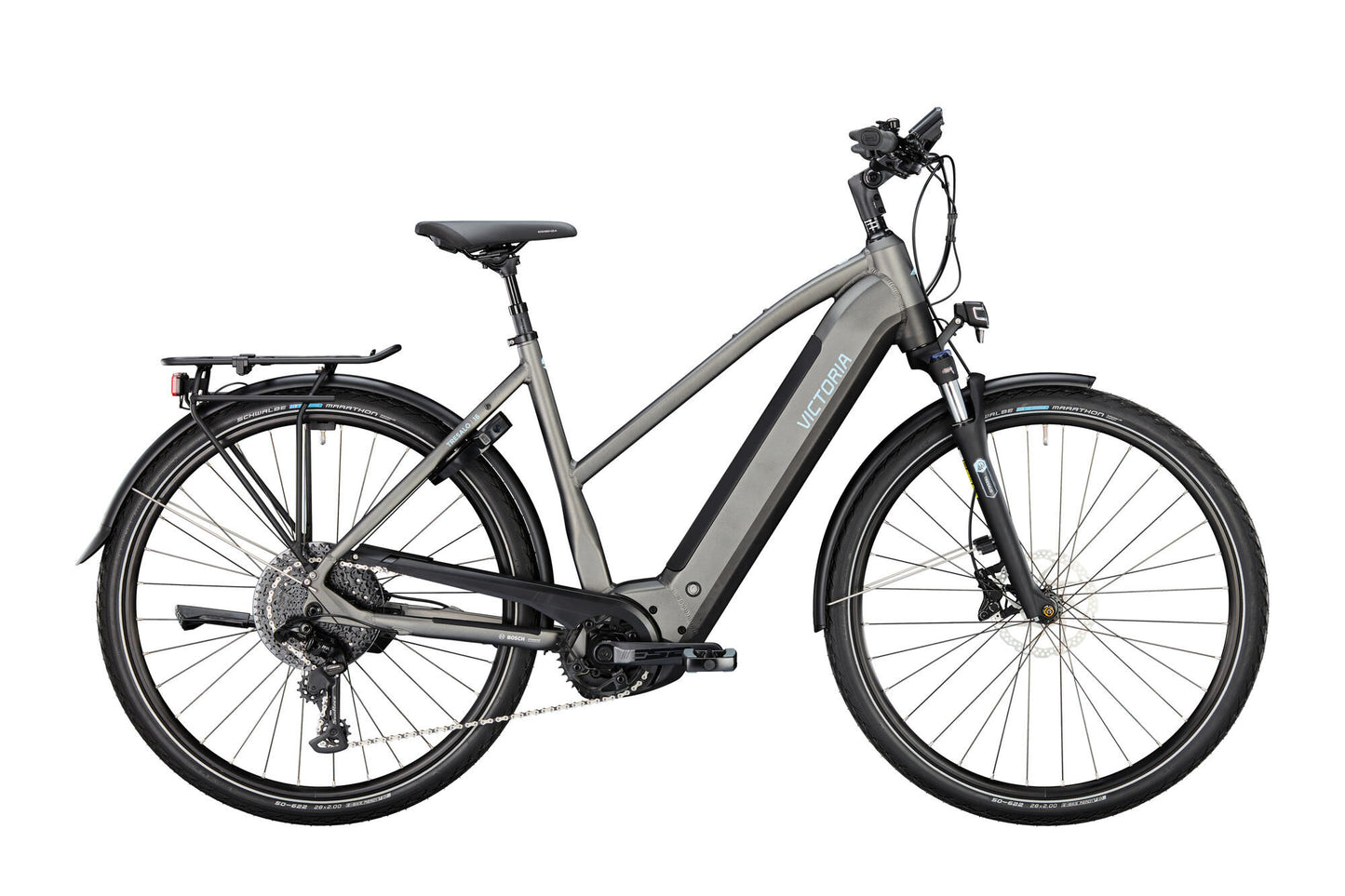Victoria Electric Trekking Bike Tresalo 16 (#1) Ebike Vict. Tresalo 16 28 48 11sp trap.bat nero