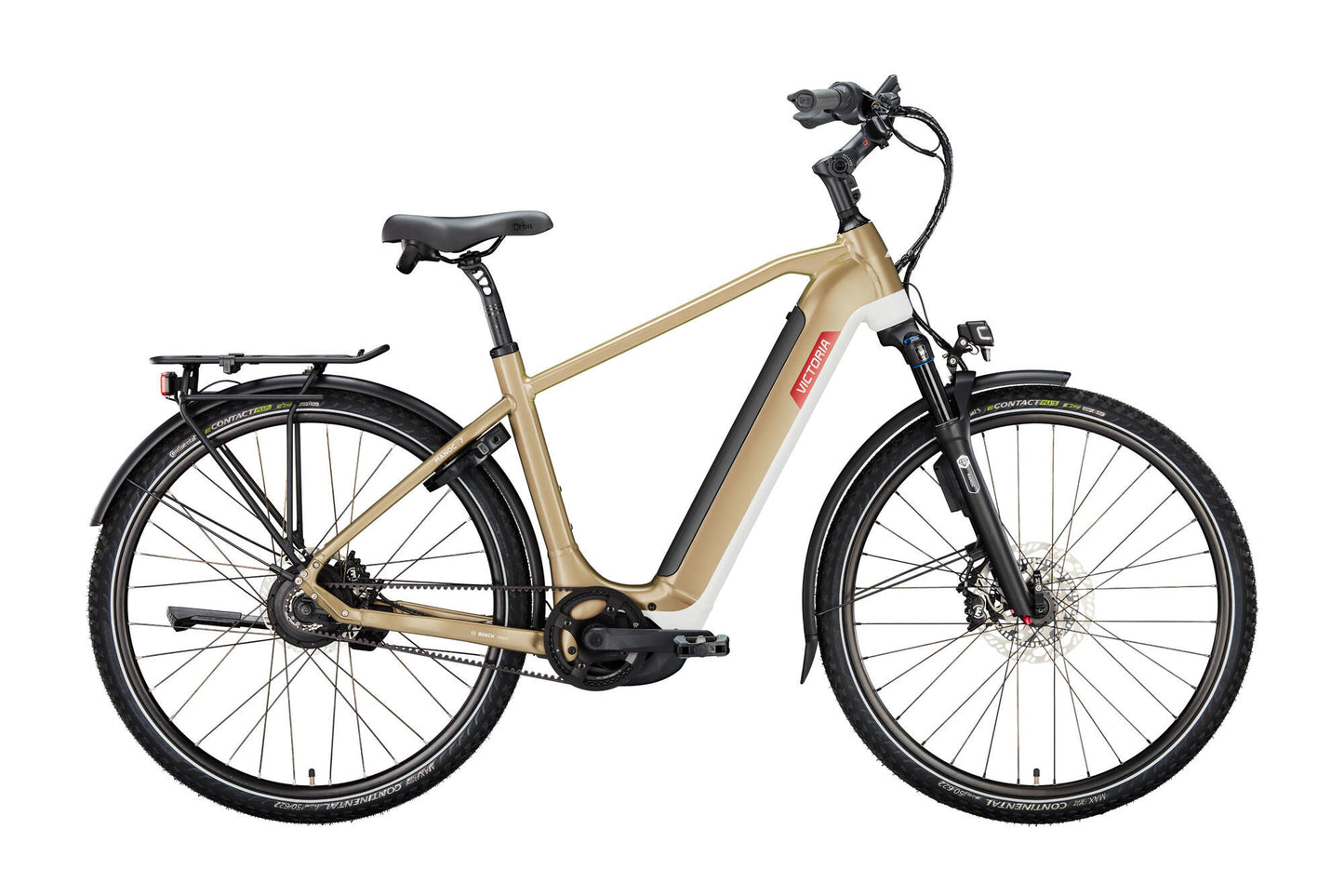 Victoria Electric Trekking Bike Manoc 7 (#1) Ebike Vict. Manoc 7 28 50 Diam. Env. grigio