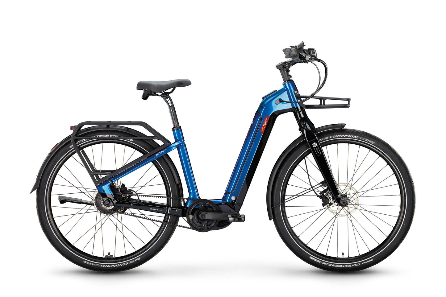 Bicicleta urbana eléctrica Victoria utilyon 3 (#1) ebike vict. utilyon 3 28 48 aprox. azul