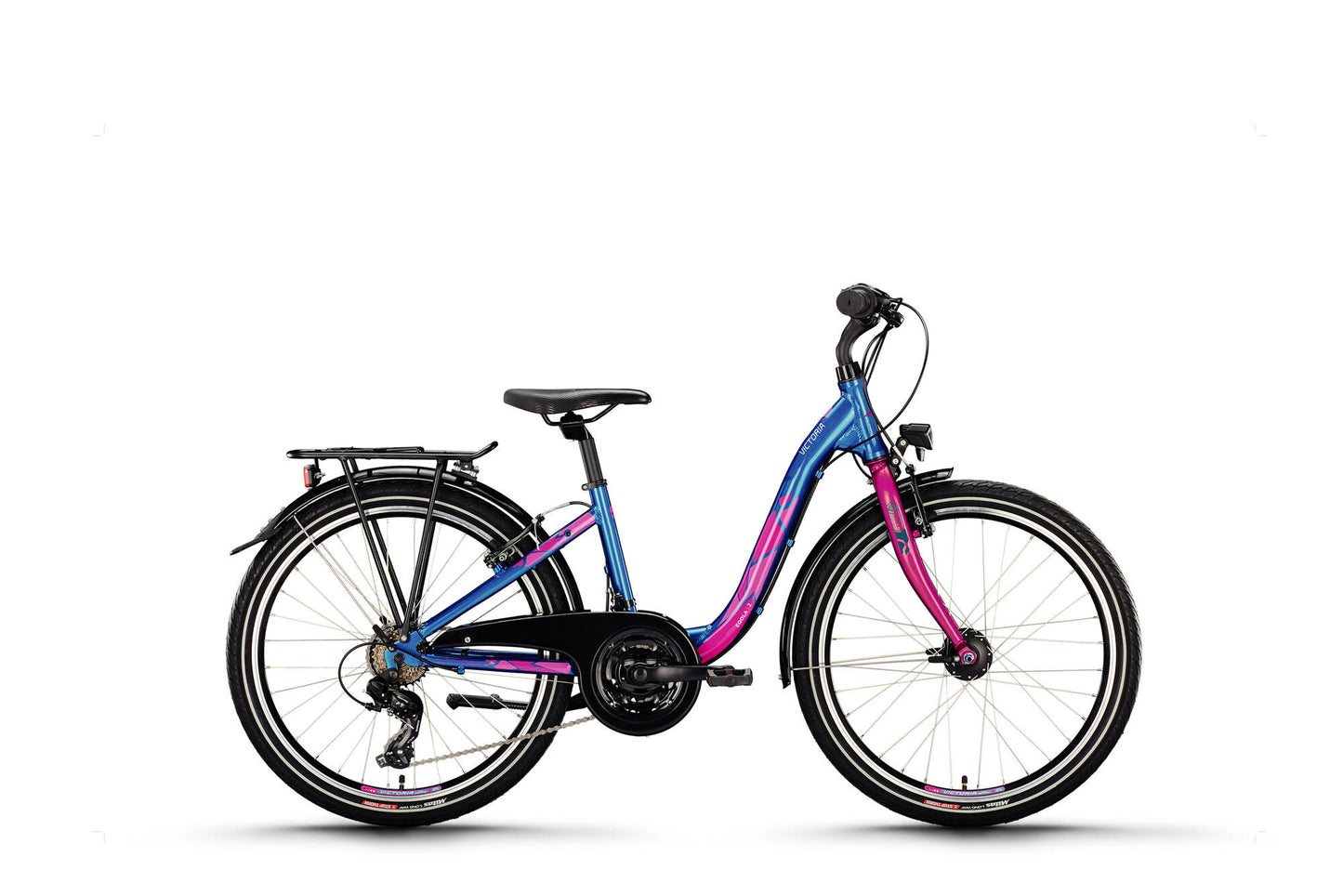 Bicicleta juvenil victoria eqola 2 mod. Moto 24 vict.eqola 2 24 34 entrada baja 21v coche.azul