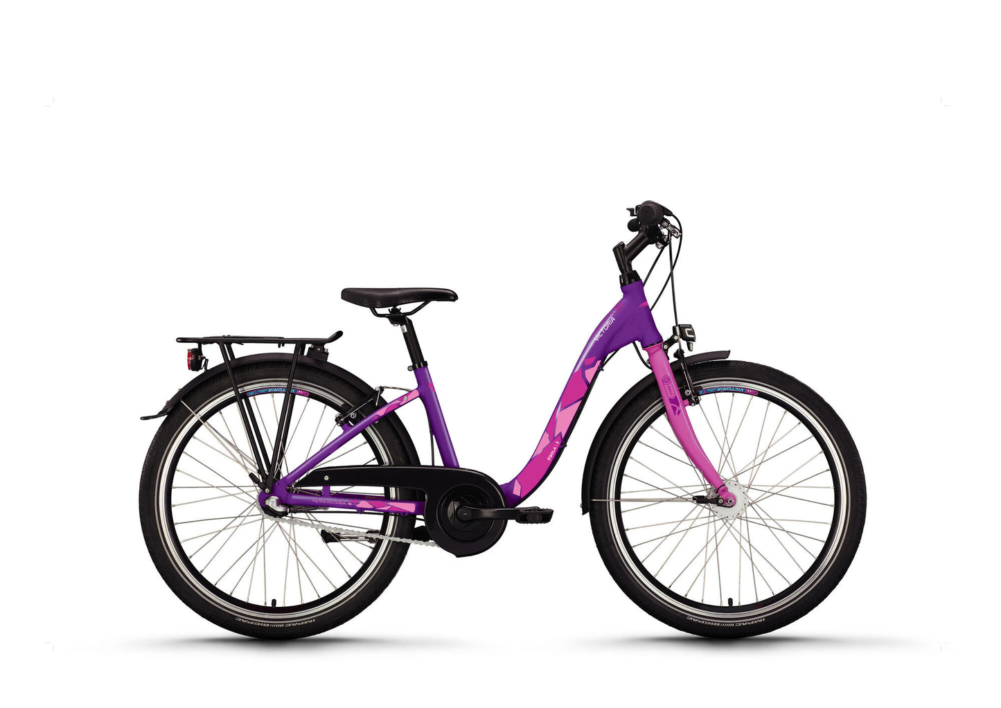 Bicicleta juvenil victoria eqola 3 mod. Bicicleta 24 vict.eqola 3 24 34 entrada baja 3sp morado intenso