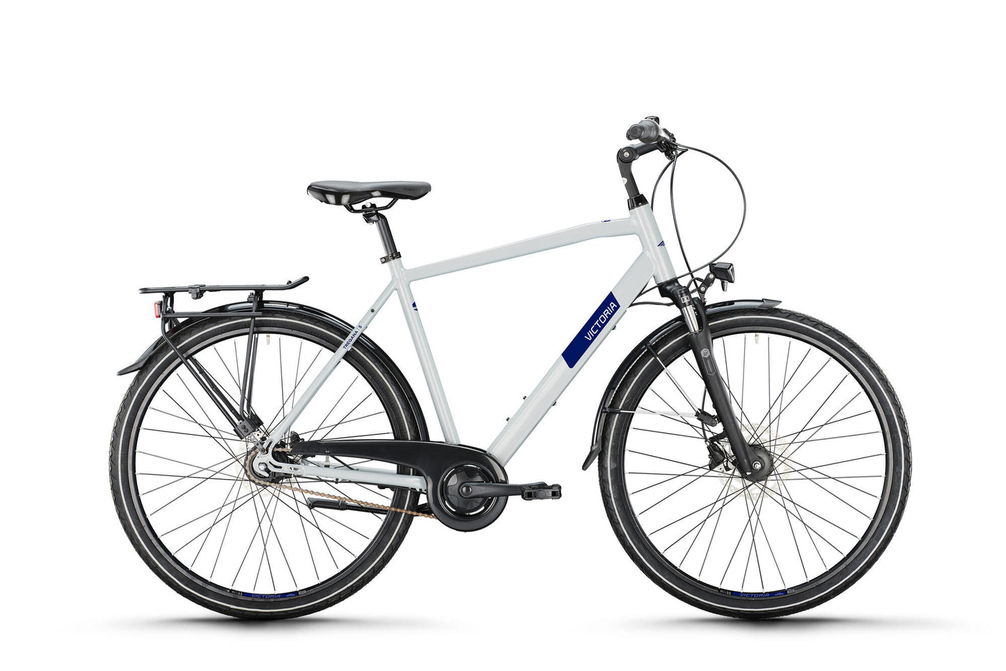 Victoria bici da trekking treqana 5 mod. 24 bici treqana 5 28 61 gents 8sp fhub grigio chiaro