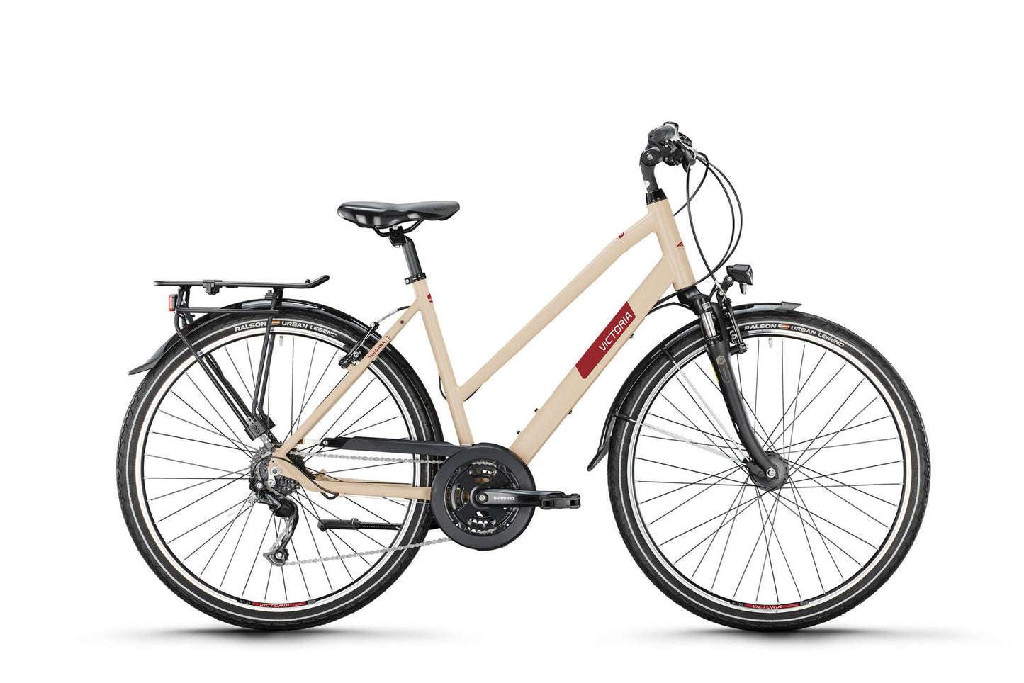Victoria Trekking Bike Treqana 2 Mod. 24 Bike Vict.Treqana 2 28 46 escaleras. 24s beige gris