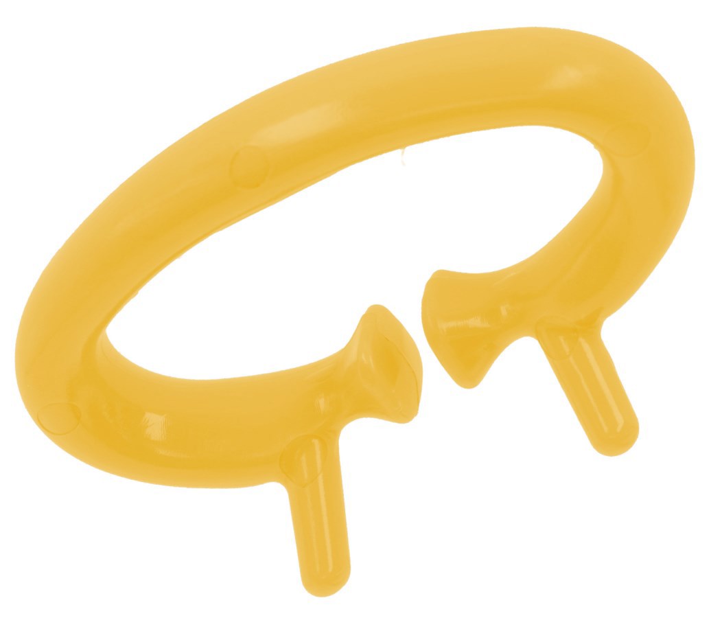 Anillo de punción antisucción plástico suckstop vaca meñique