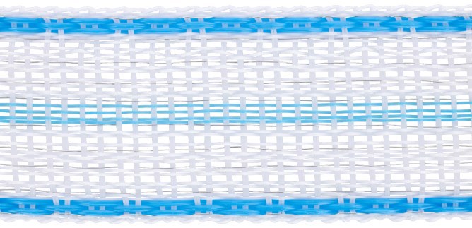 Ako producten platinumline schriklint 40 mm wit blauw 200m