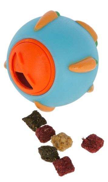 Palla snack per roditori blu