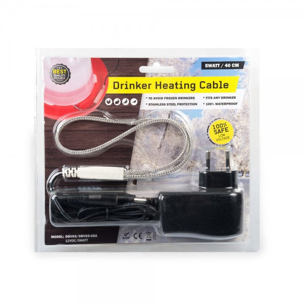 Cable calefactor para bebedero 12vdc5watt