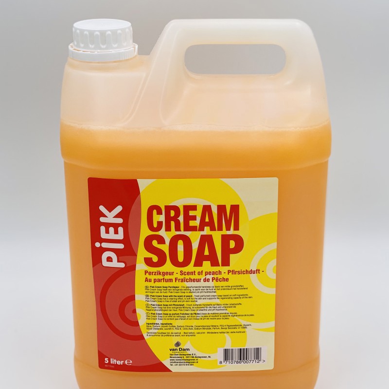 Sapone per le mani Piek Cream Soap 5ltr
