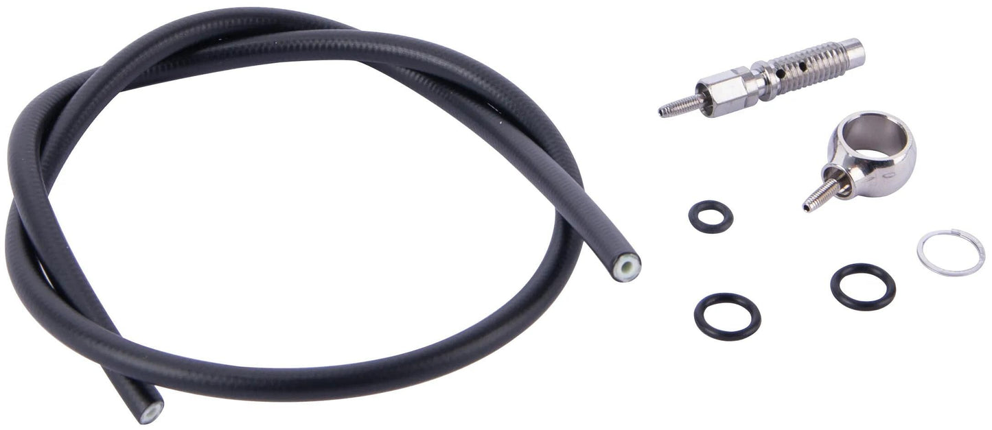Rockshox vorkdeel x-loc leiding incl banjo en toebehoren - zwart
