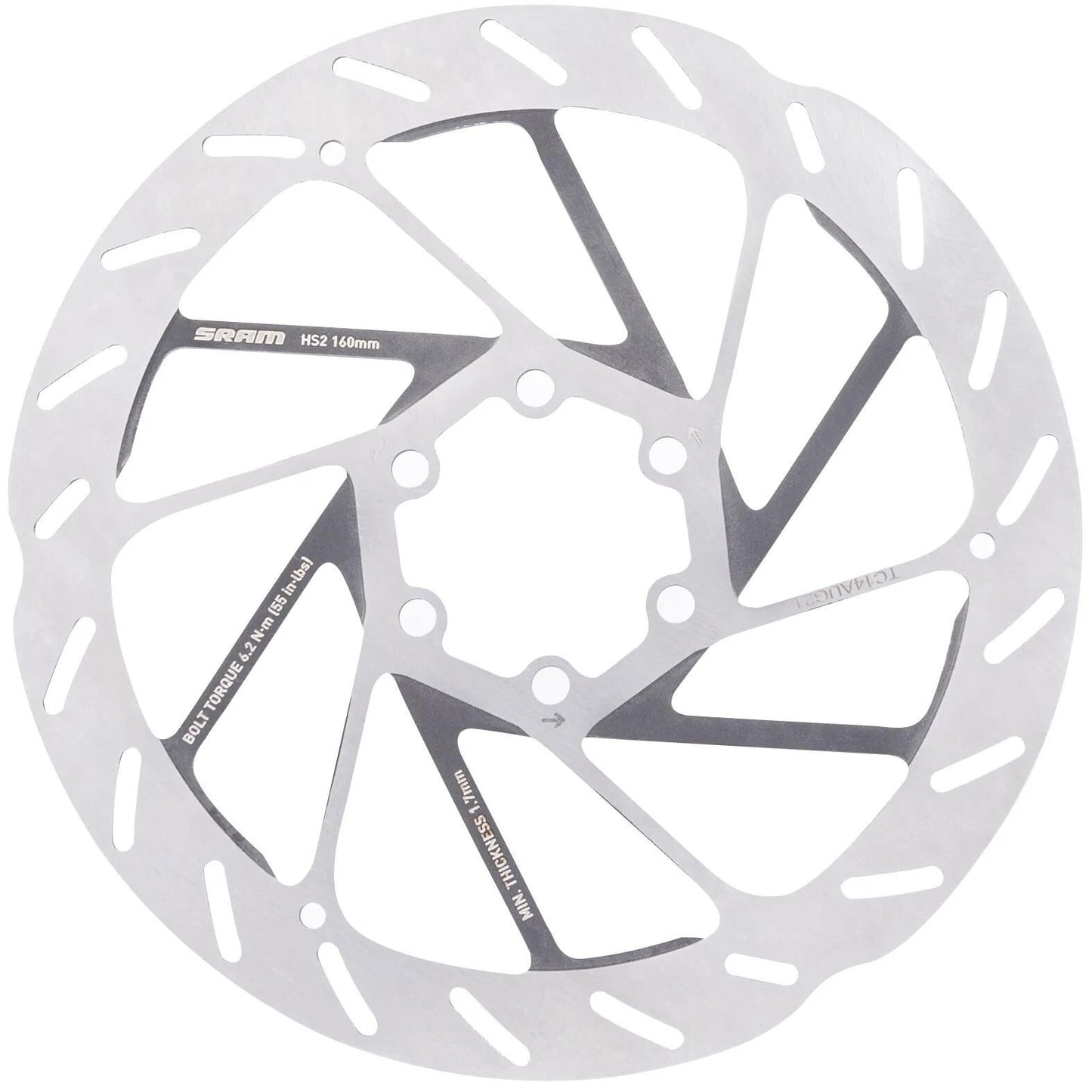Freno a disco sram hs2 6h 160mm