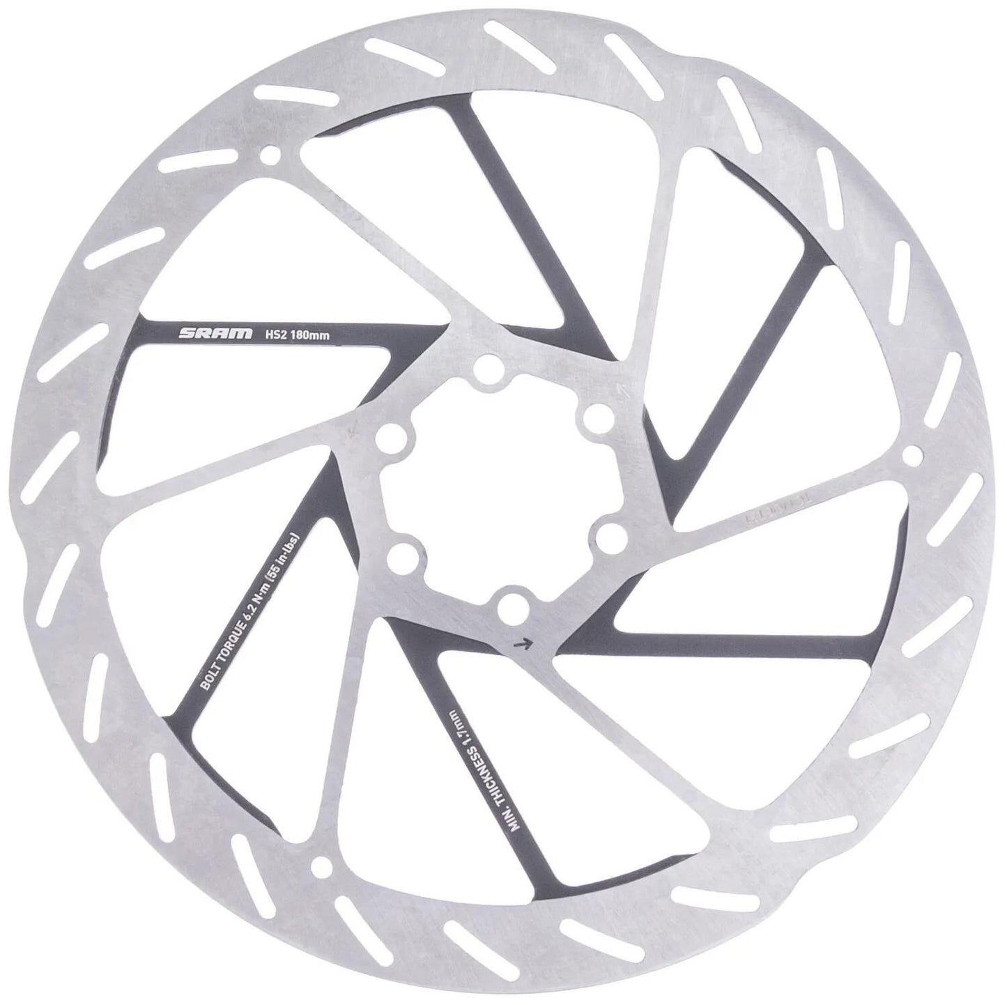 Freno a disco sram hs2 6h 180mm