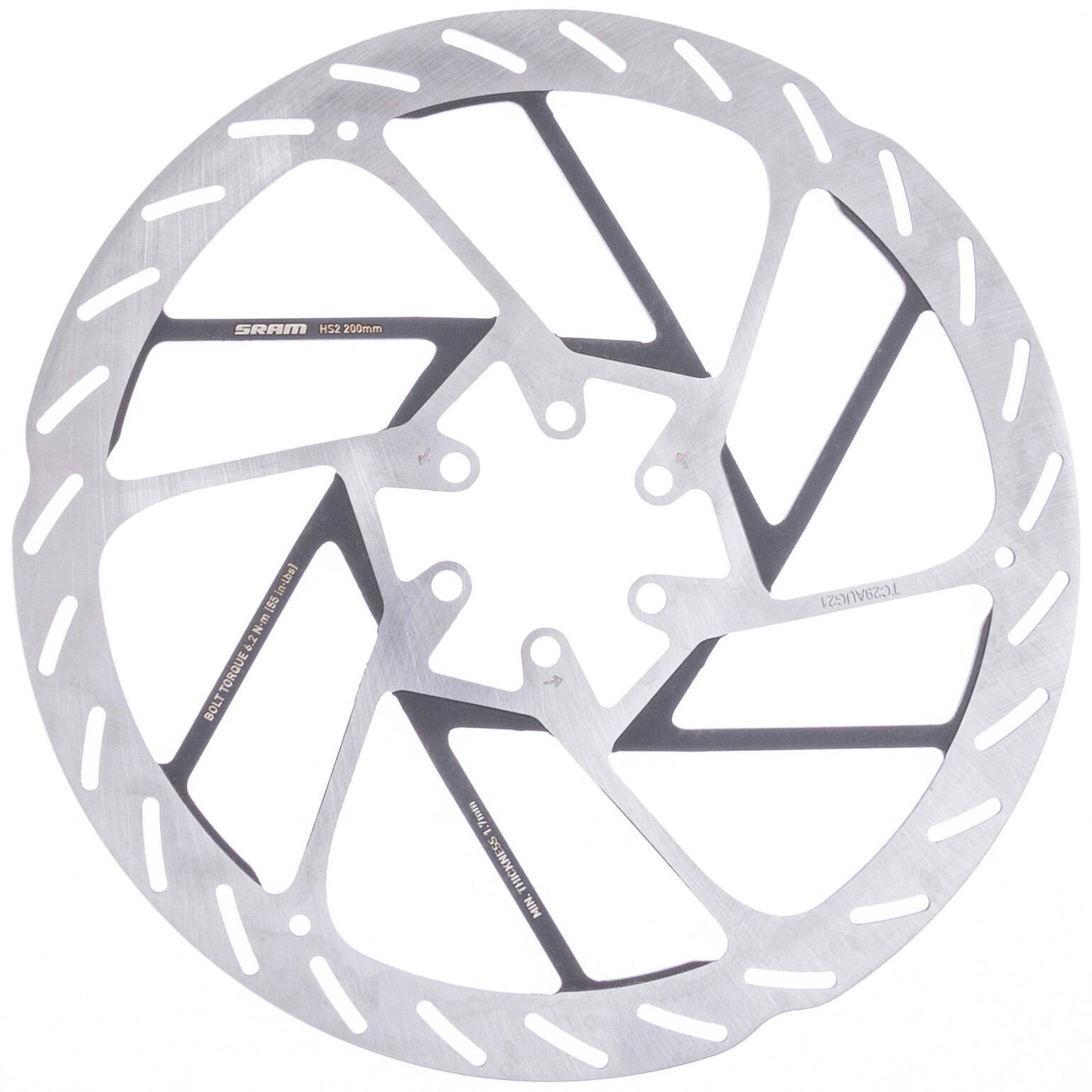 Freno a disco SRAM HS2 6H 200mm