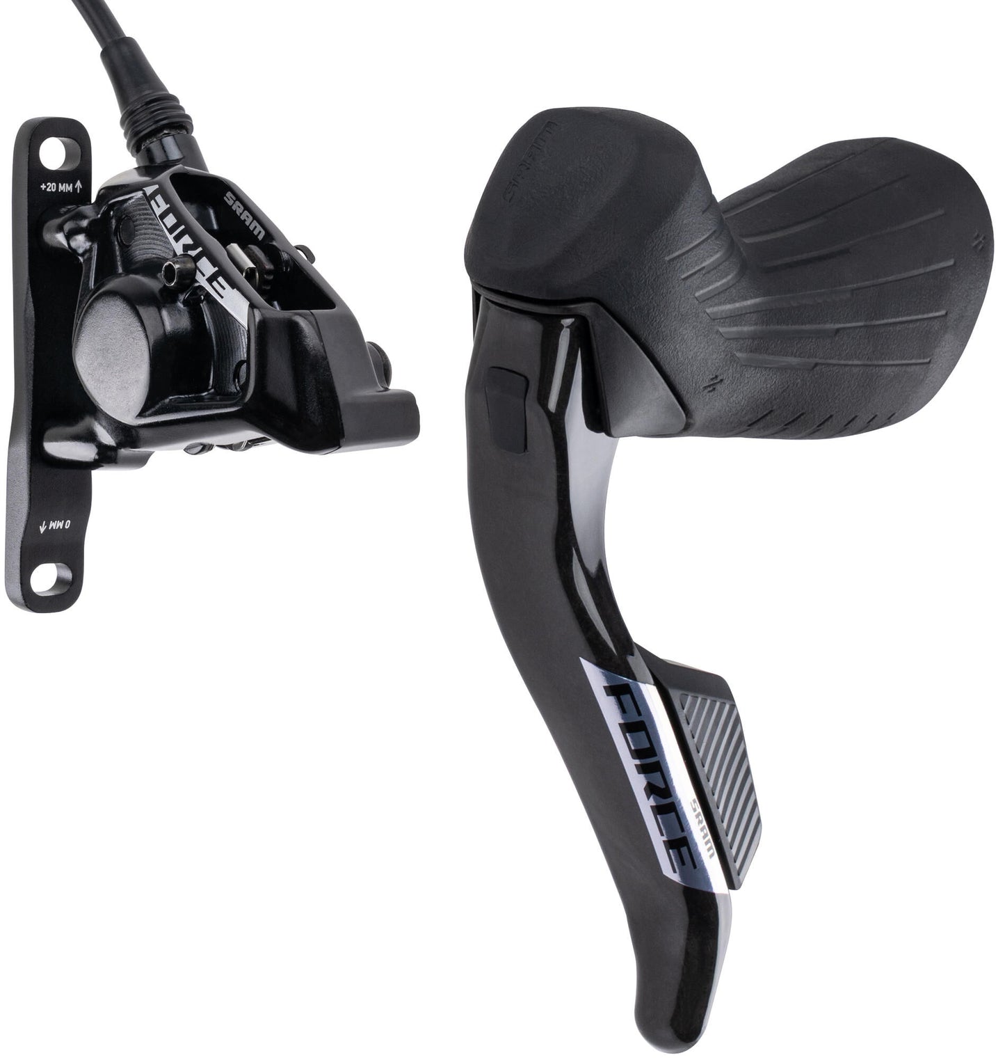 SRAM Frani Disc Force Axs E1 Front a sinistra
