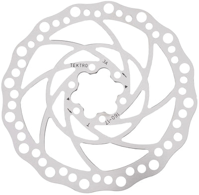 Disco freno Tektro tr-17 dischi freno f.hd-t390 160mmx2.3mm 6 fori